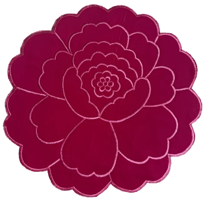 Pink Peony Placemat