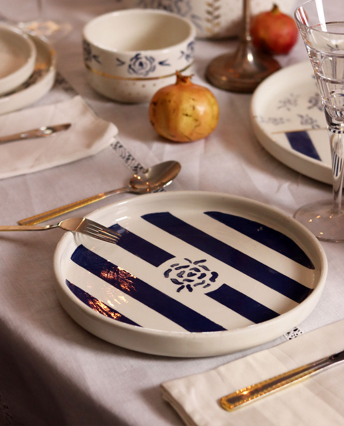 Royal Blue Signature Dinner Plate