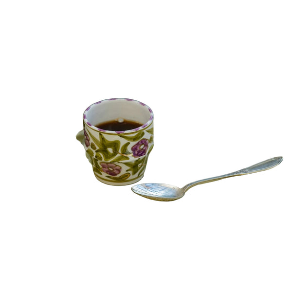 PLATEAUX RONDS EMPREINTE KAKI GOLD CERAMIC (14589832167807)