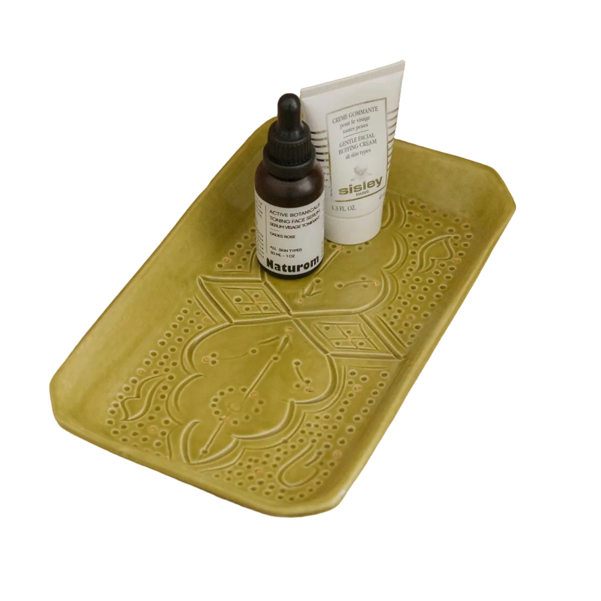 Rectangular Decorative Tray - Empreinte Gold
