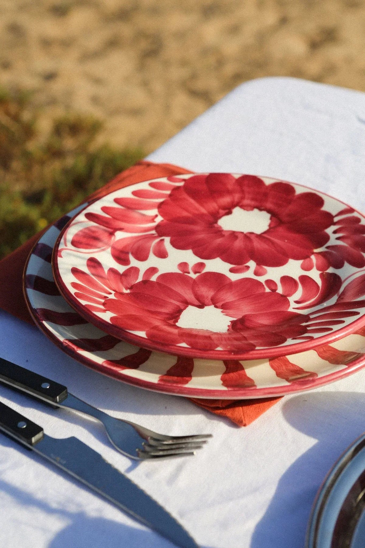 Florita Dessert Plates, Set of 4