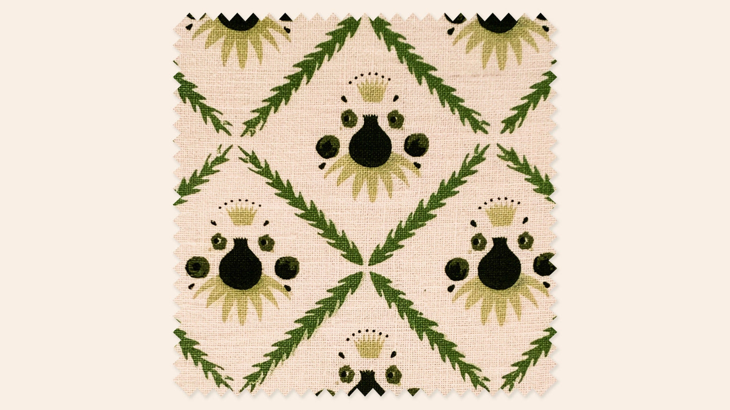 Pome Linen, Moss, Metre