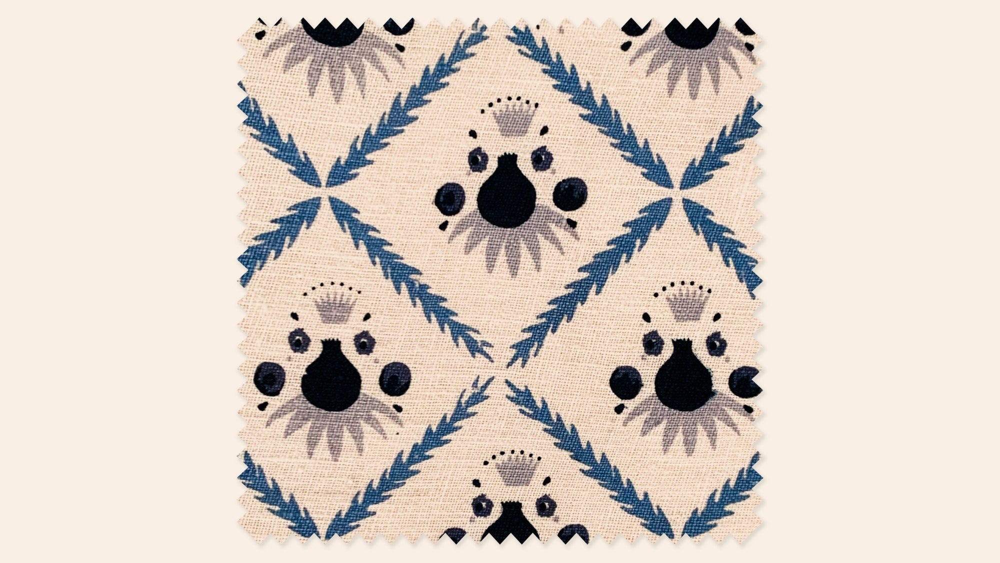 Pome Linen, Oxford Blue, Metre