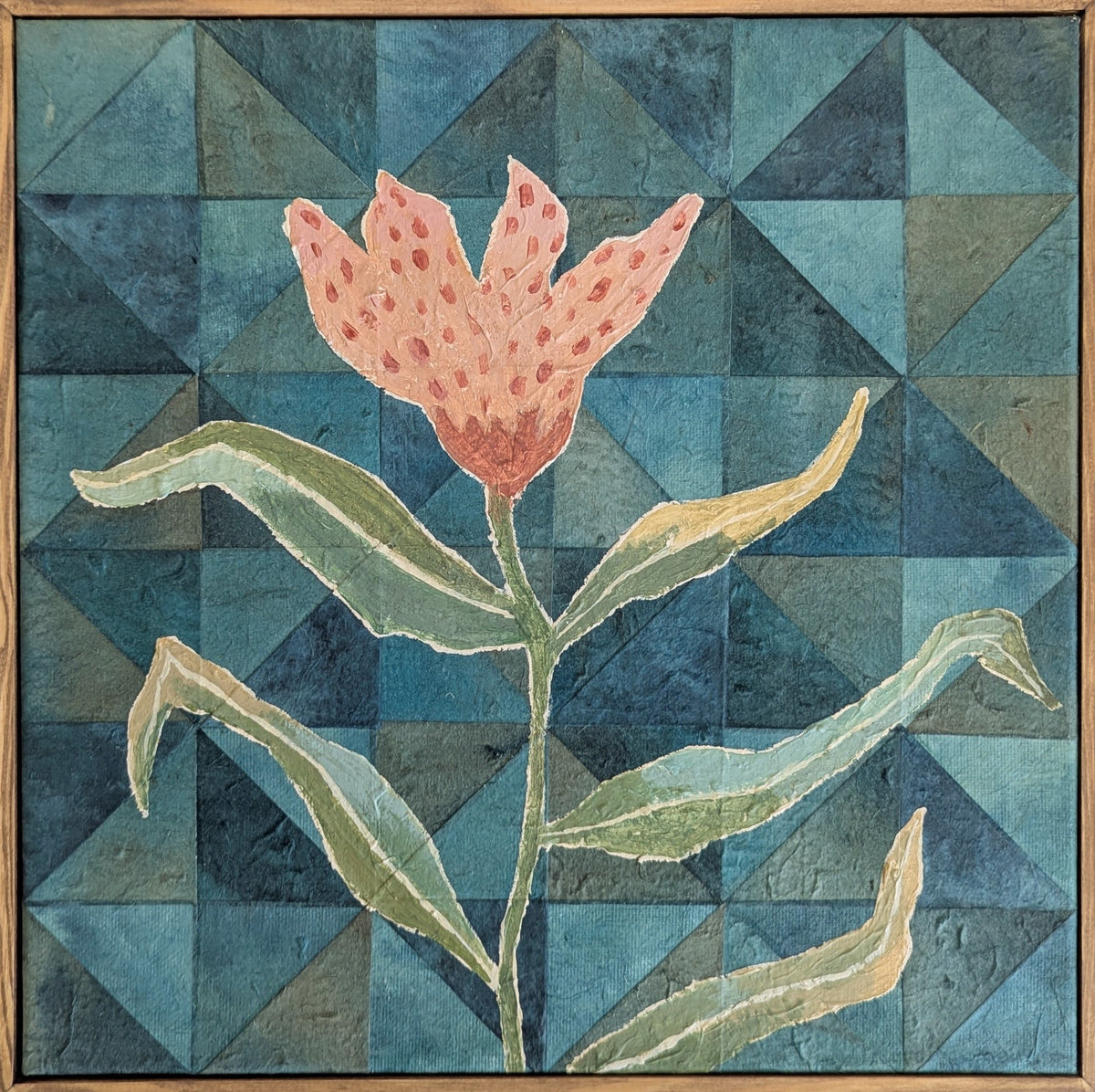 In The Deep Teal Garden Artwork