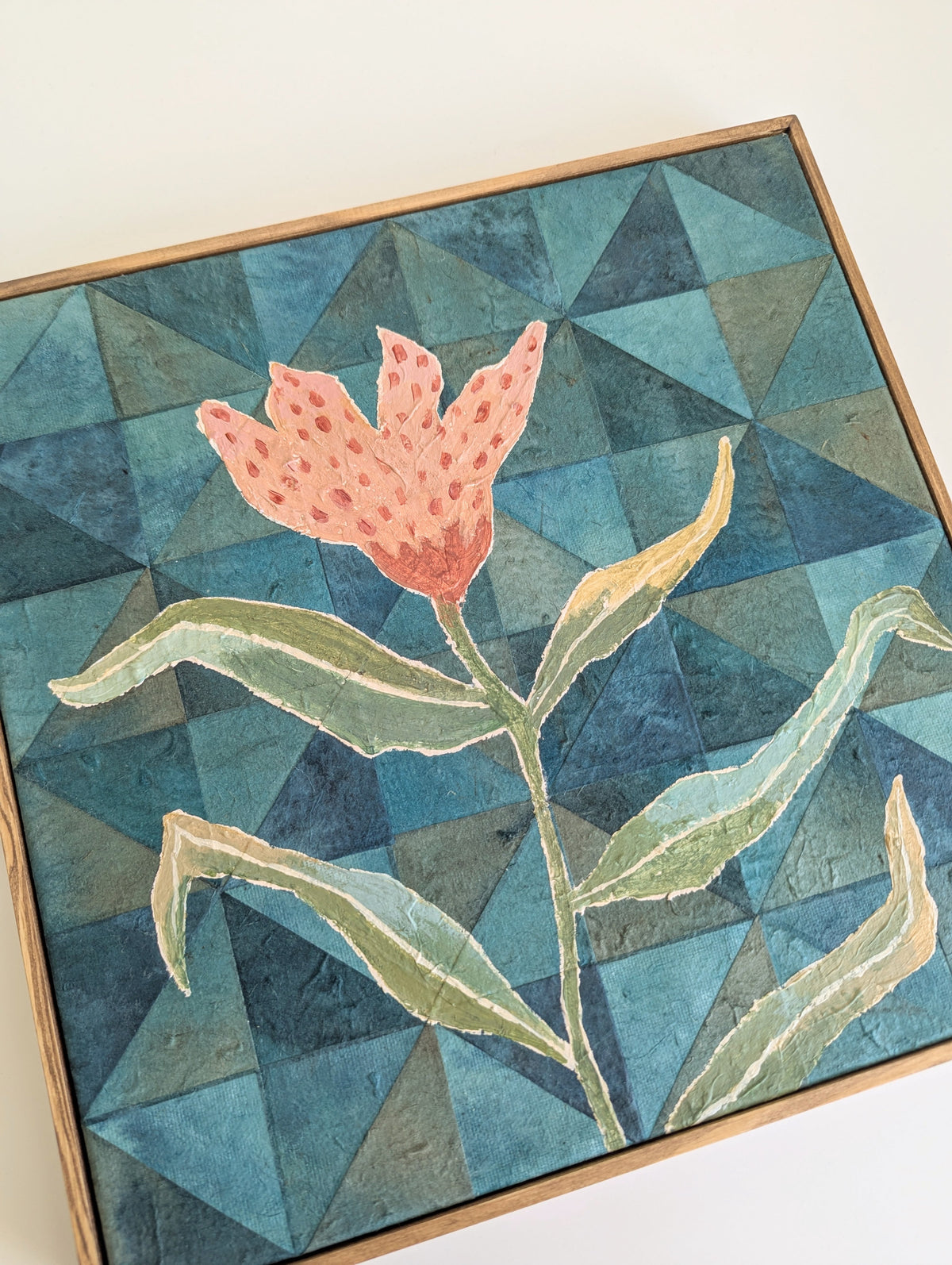 In The Deep Teal Garden Artwork