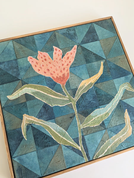 In The Deep Teal Garden Artwork