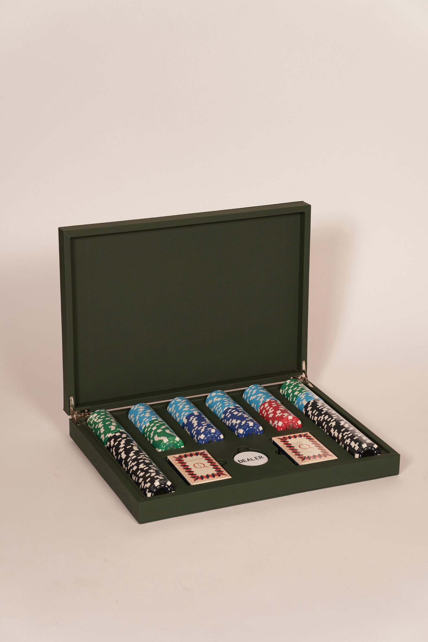 Poker Set Deep Blue