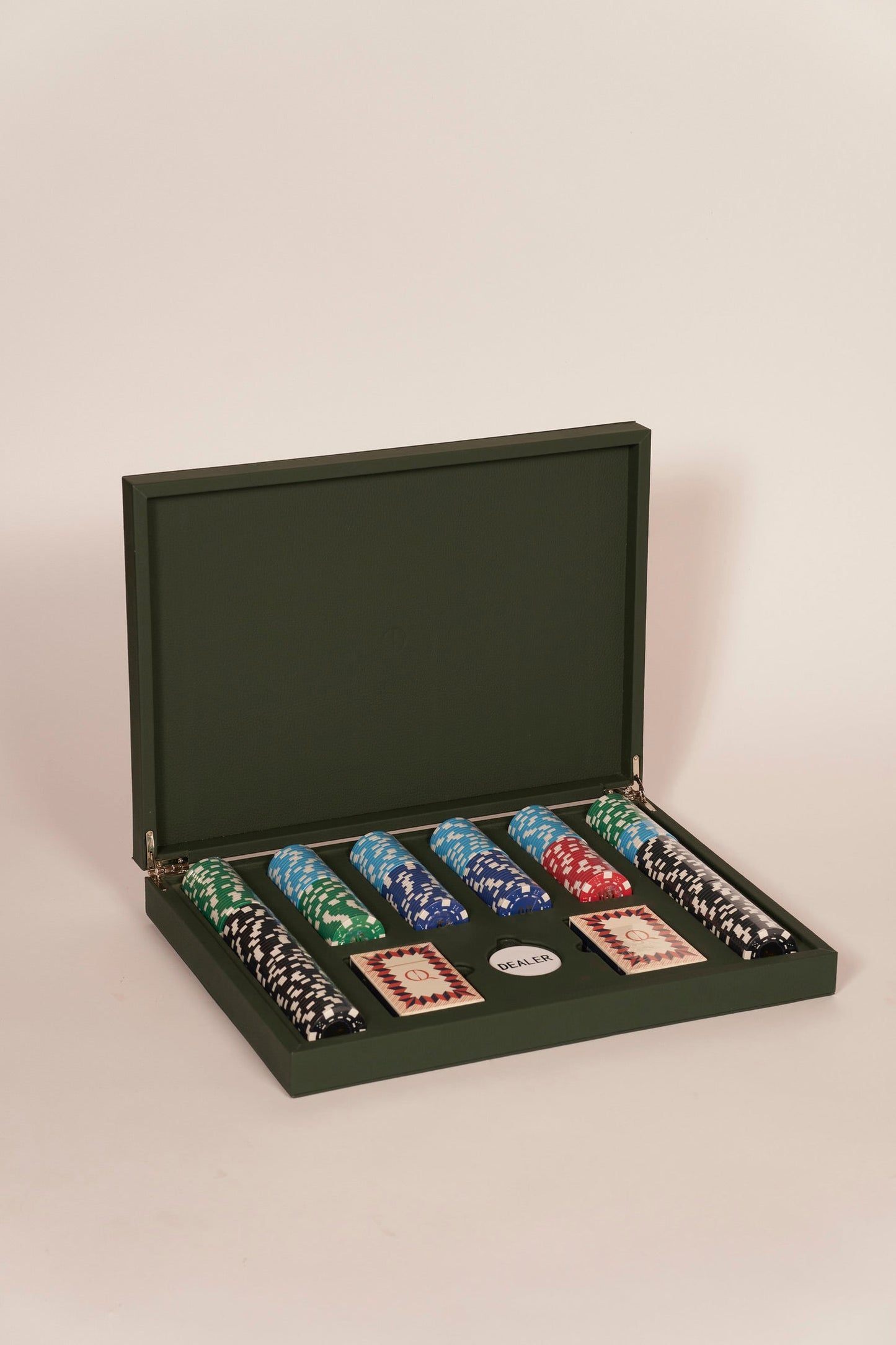 Poker Set Deep Blue