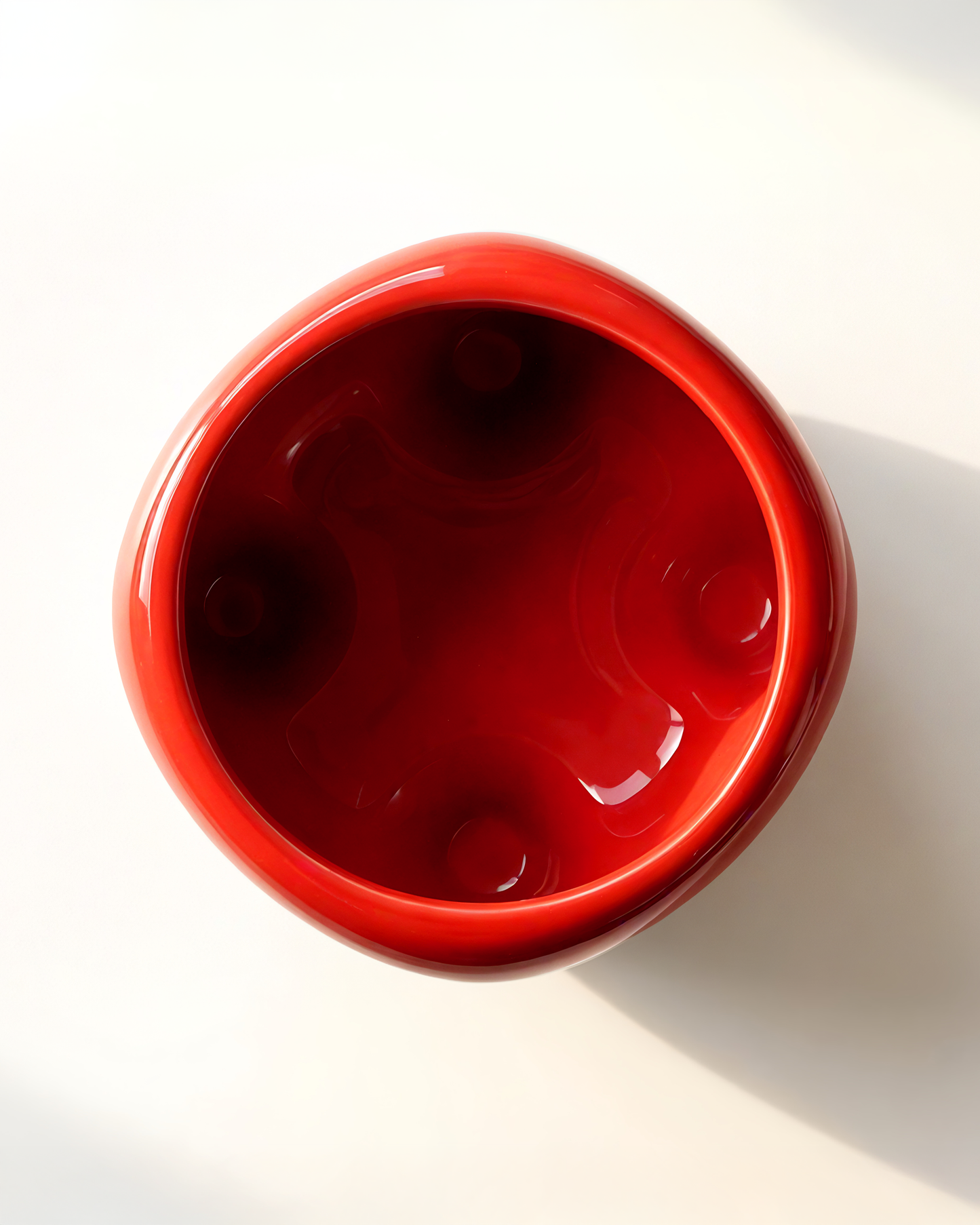 BUDDY Planter in Poppy Red