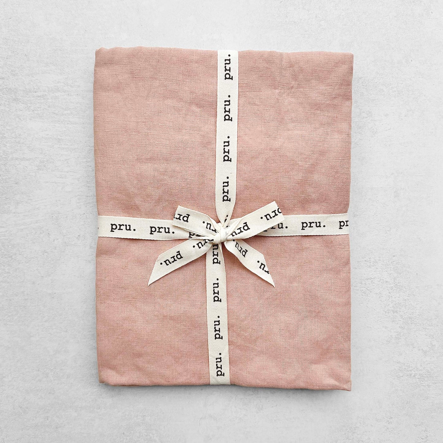Travel Towel 100% OEKO-TEX® Certified Linen - Pale Pink