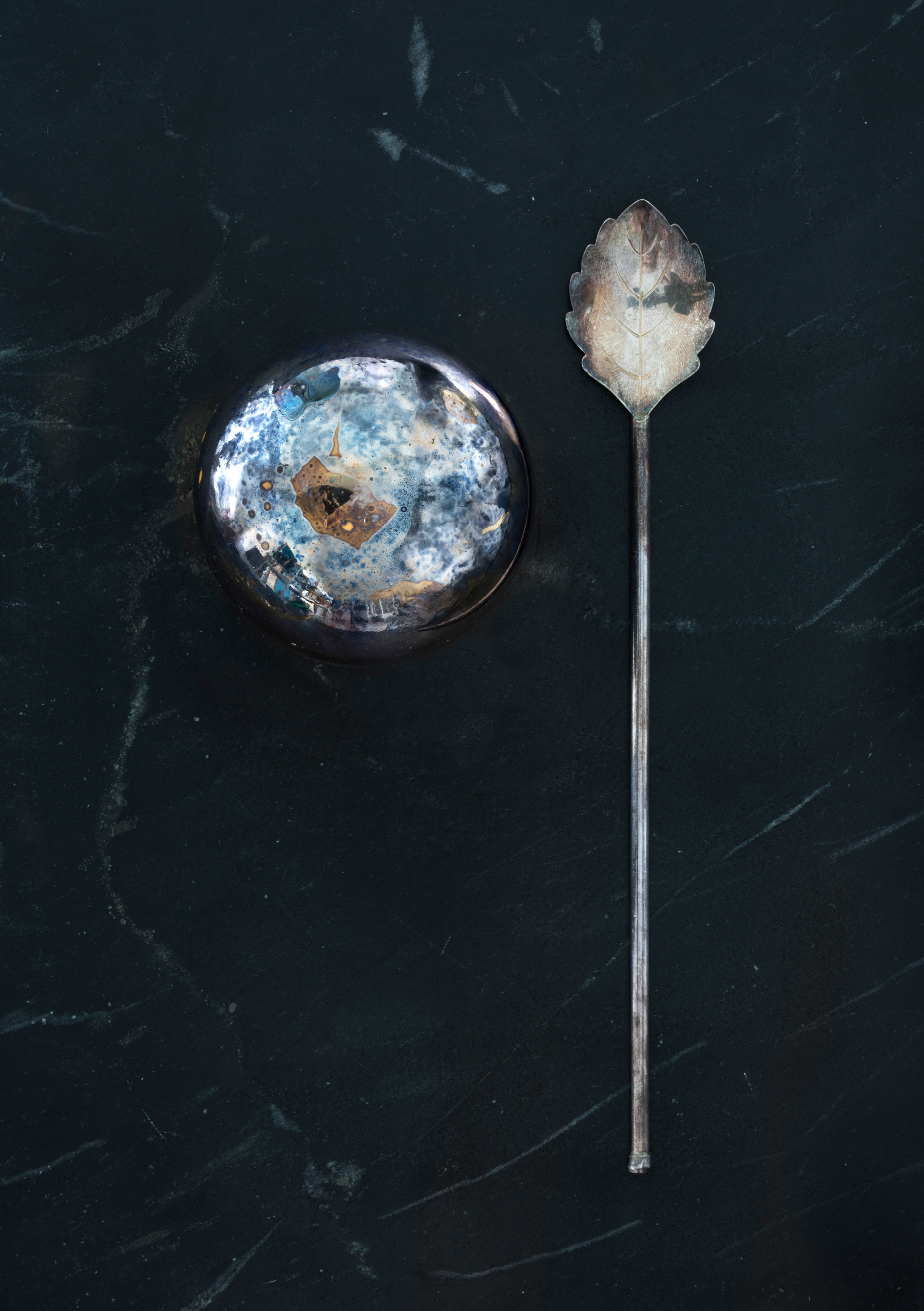 "Metallic Pearl" Paperweight