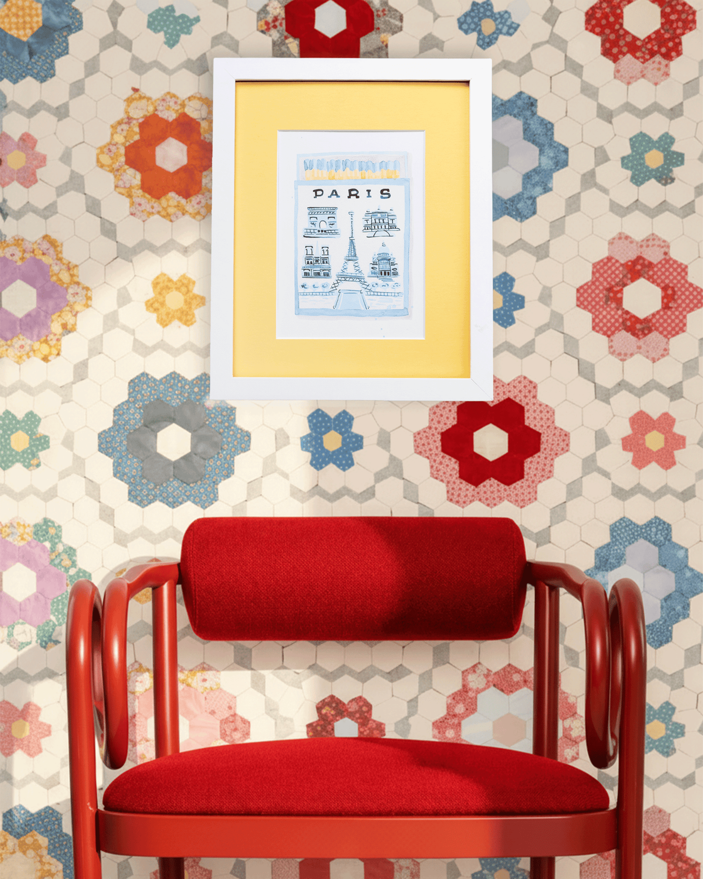 Paris Matchbook Art Print - Furbish Studio