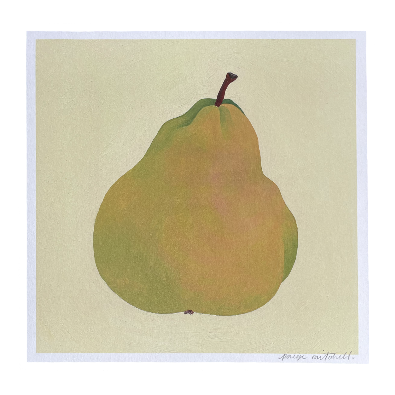 Pear Print #1