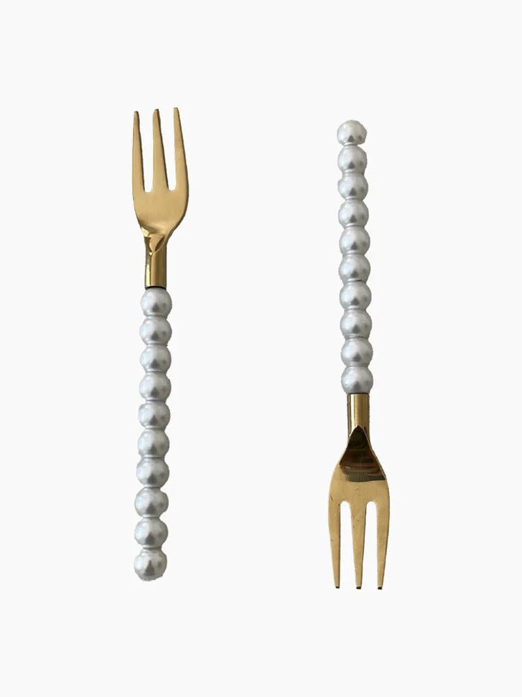Set of Two Pearl Forks