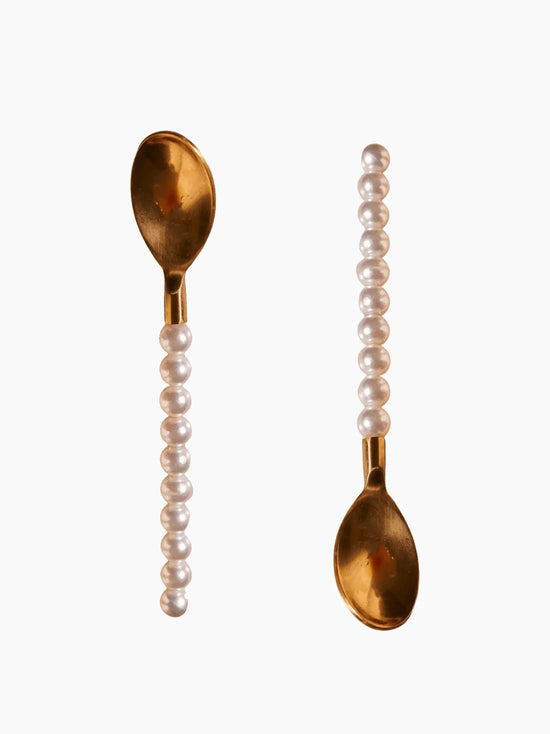 Load image into Gallery viewer, Set of Pearl Spoons
