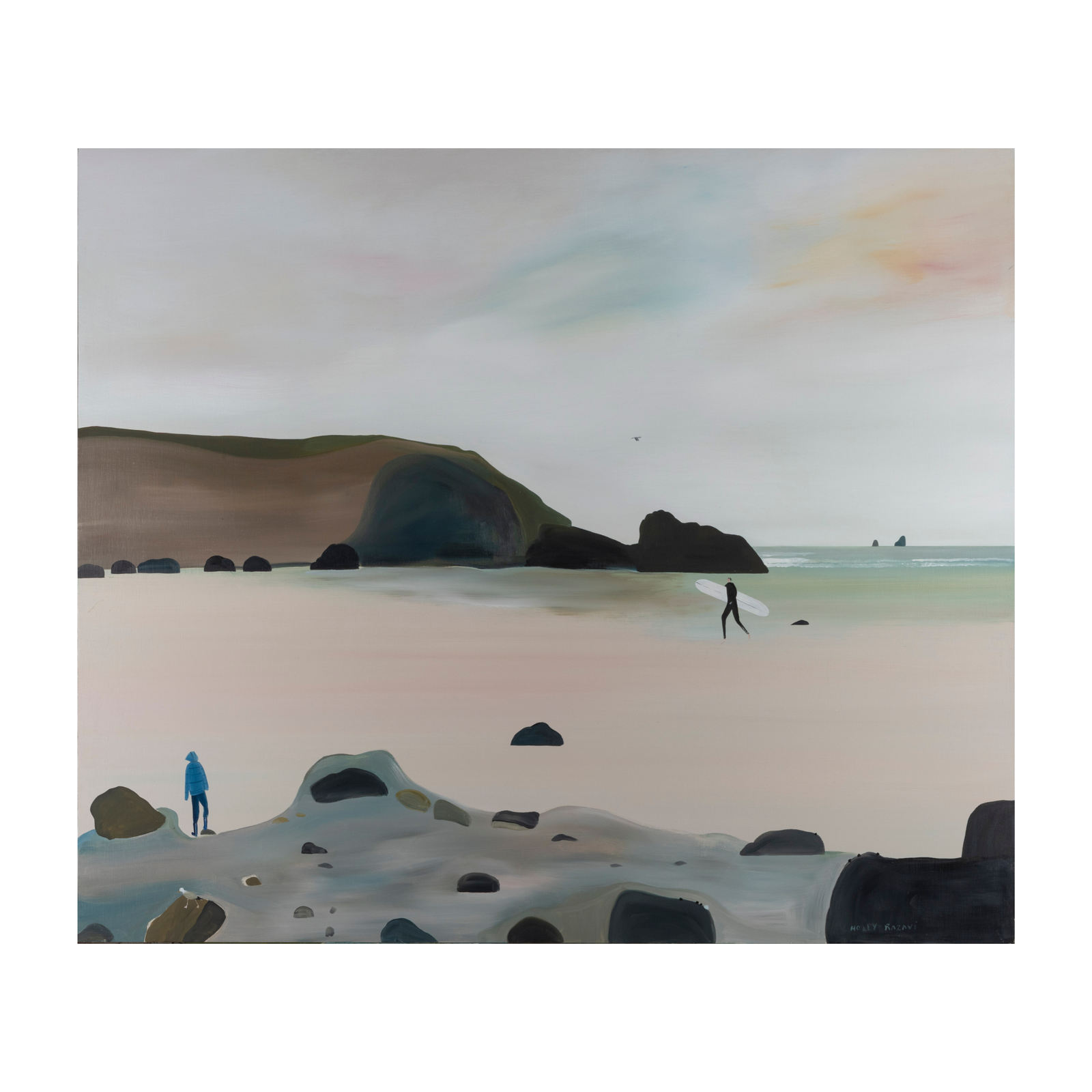 Perranporth Surfer Prints