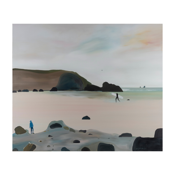 Perranporth Surfer Prints