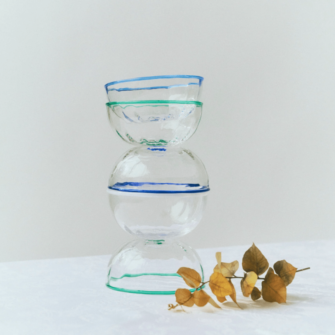 Peter Bowl Green | Set of Four