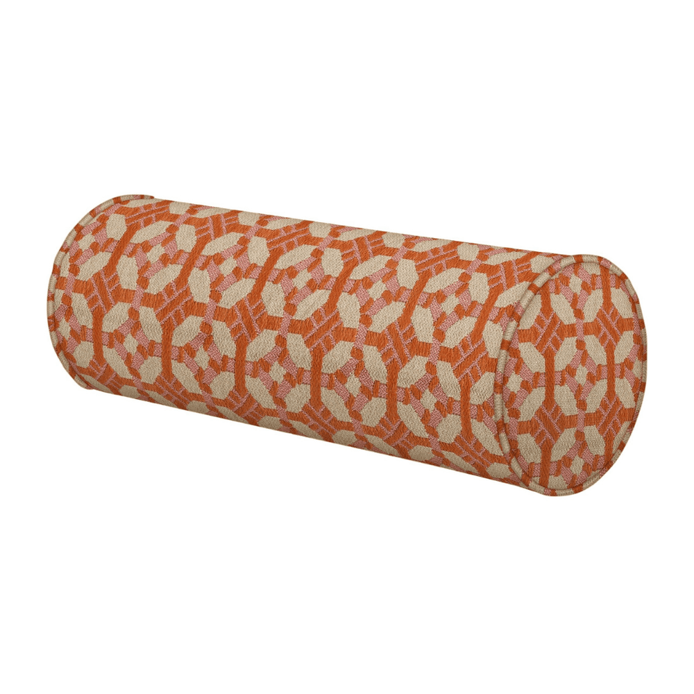 Bolster Coco Burnt Orange & Rose