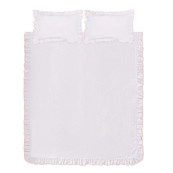 Provence Dusty Pink Bedding Bundle Set - King