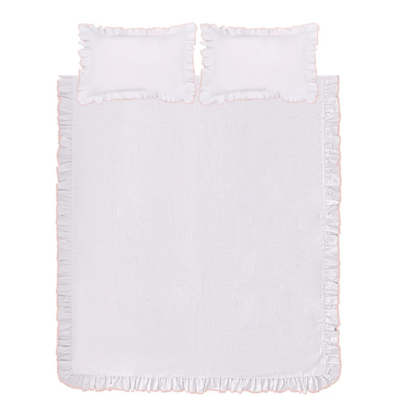 Provence Dusty Pink Bedding Bundle Set - Double
