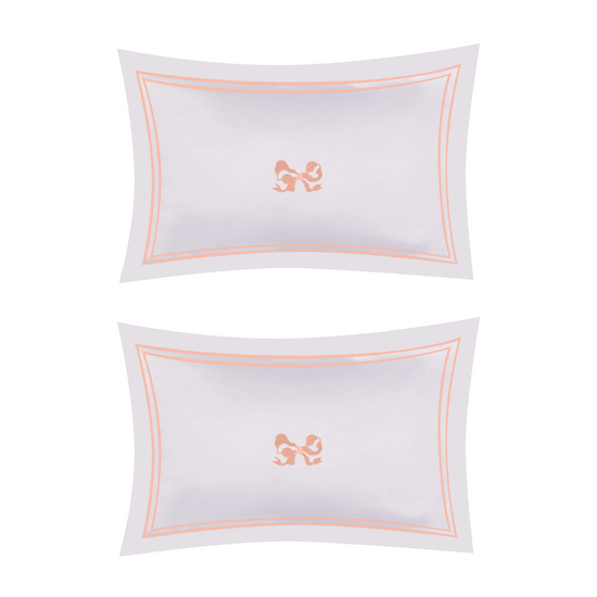 Arabella Bow Oxford Pillowcase Pair