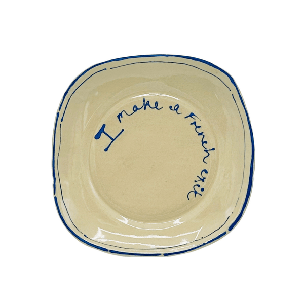 I Make a French Exit Trinket Tray