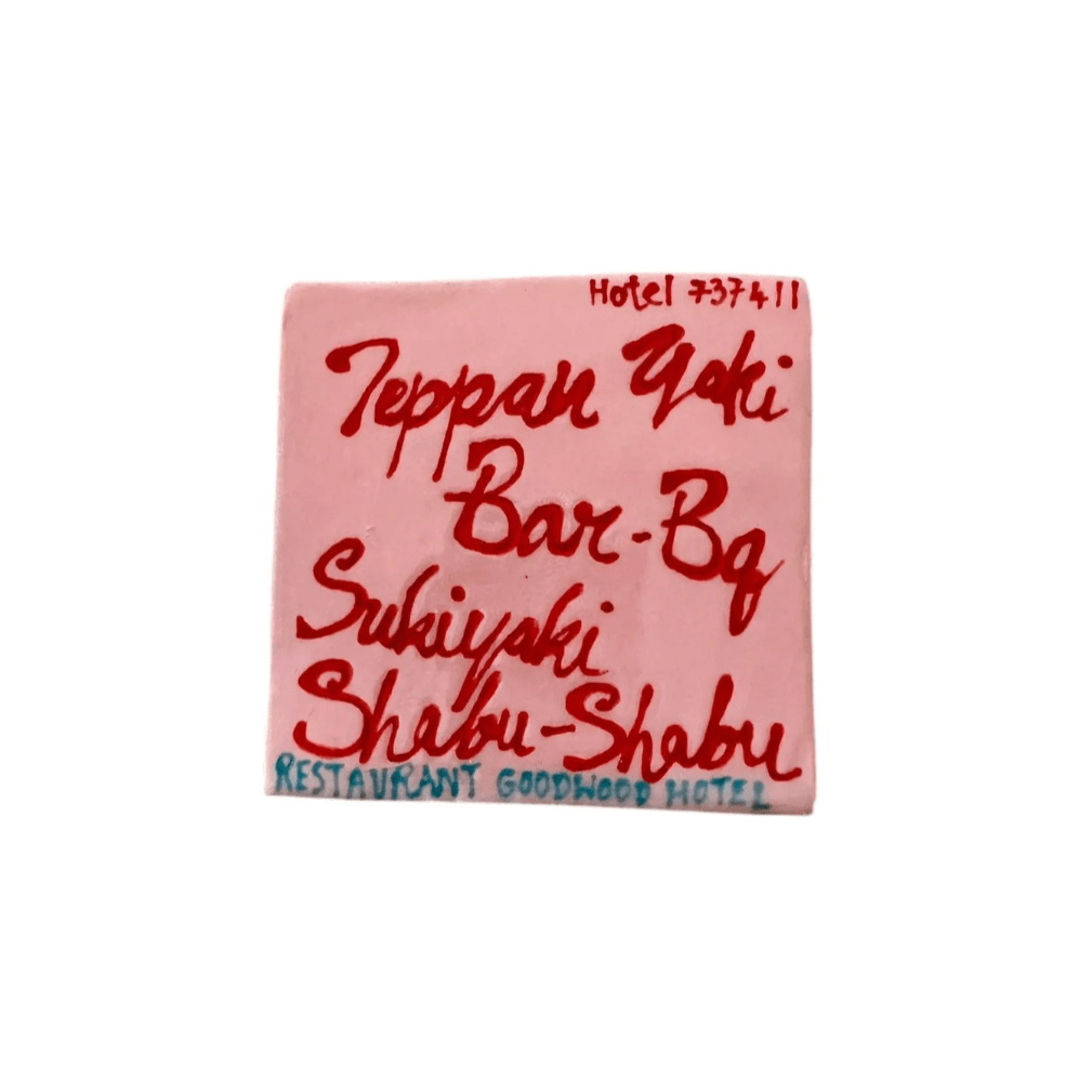 The Teppan Yaki Bar Coaster