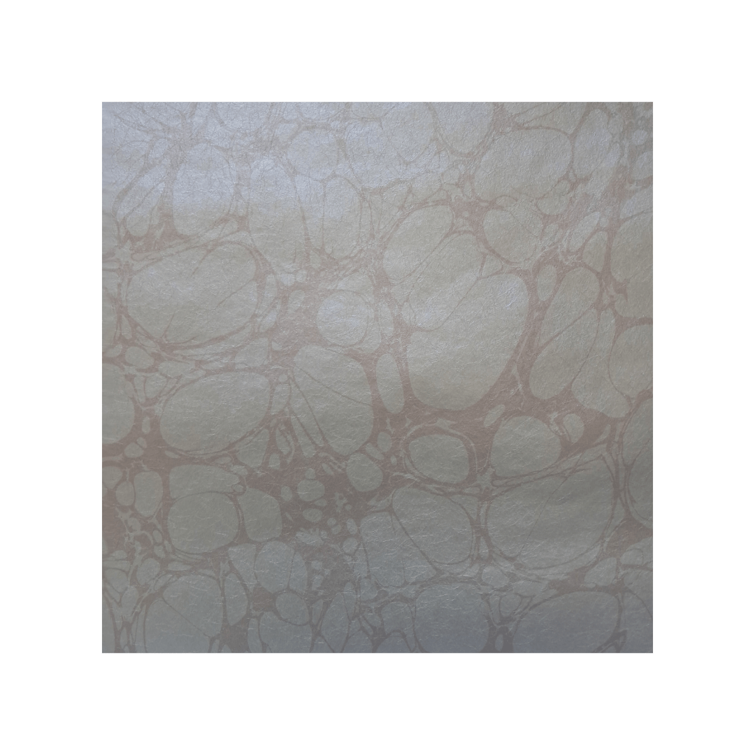 Marbled Wallpaper - 'Moucheté' - Col: Candytuft - Mica Coated Non-Woven