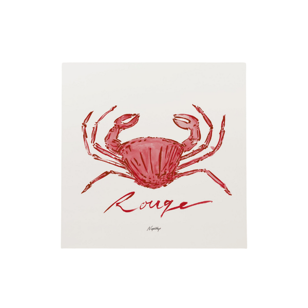 Crabe Rouge Print