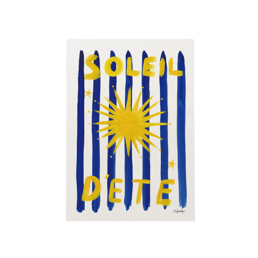 Soleil D'été Print
