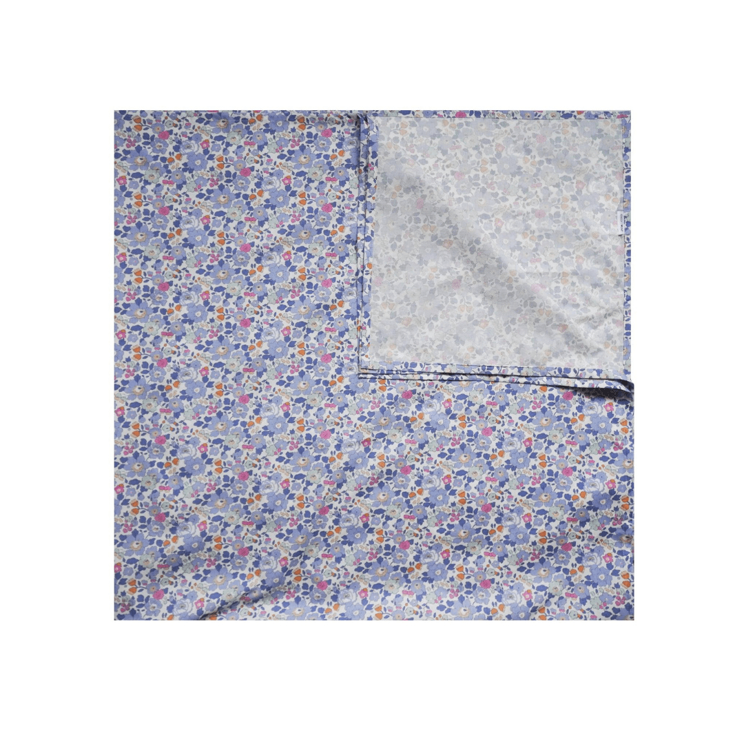 Tablecloth Made With Liberty Fabric Betsy Lavender Blue