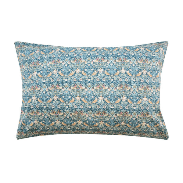 Pillowcase Made With Liberty Fabric Strawberry Thief