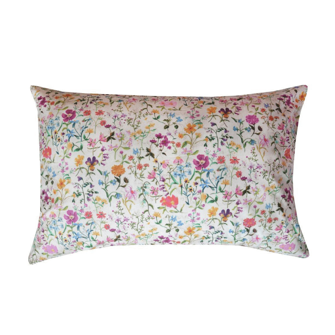 Pillowcase Made With Liberty Fabric Linen Garden
