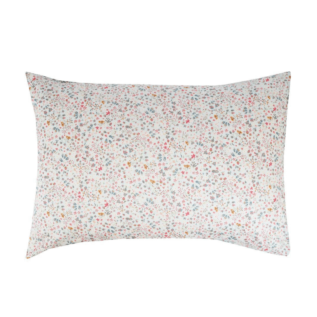 Pillowcase Made With Liberty Fabric Donna Leigh Duck Egg