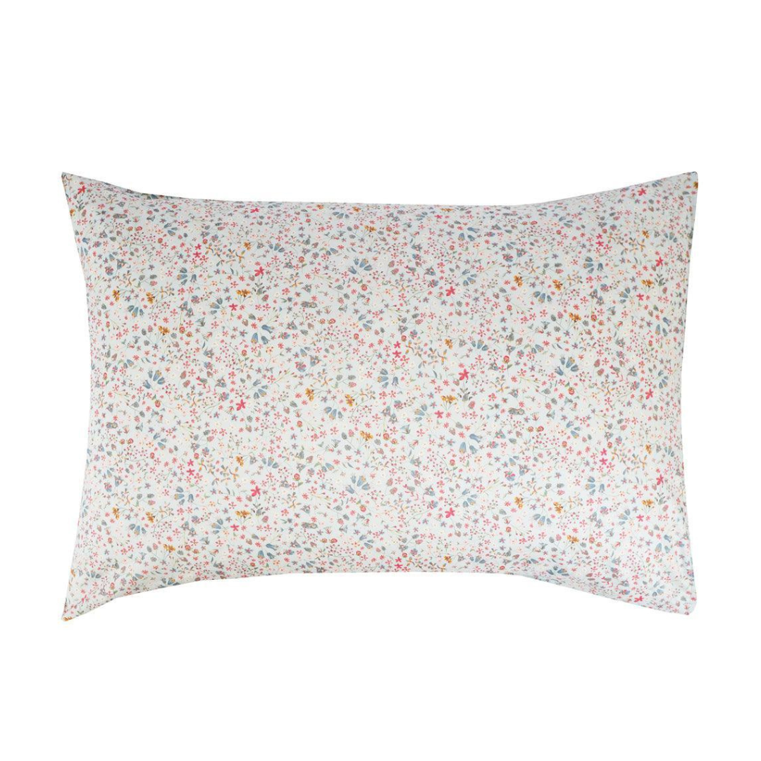 Pillowcase Made With Liberty Fabric Donna Leigh Duck Egg
