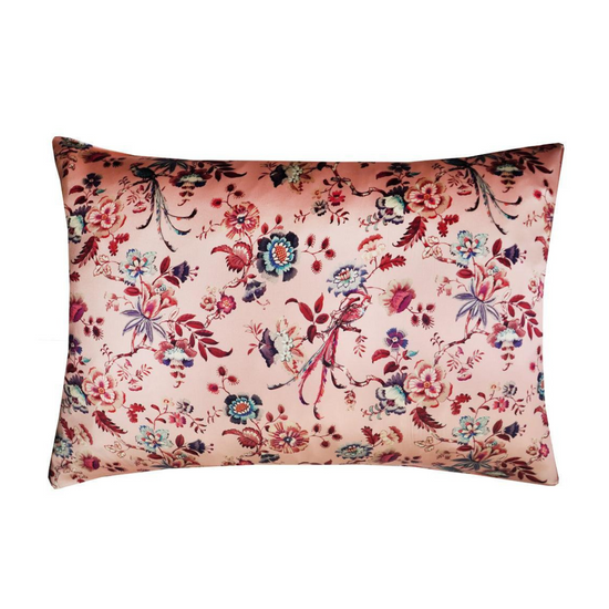Silk Pillowcase Made With Liberty Fabric Jannah Dusky Pink