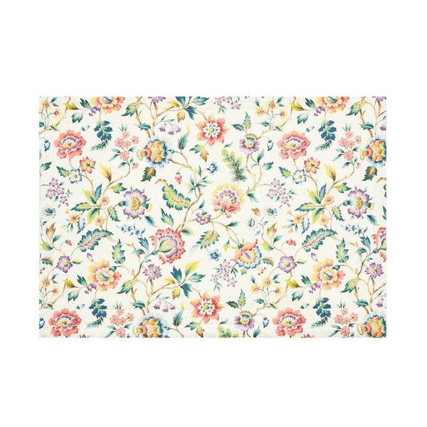 Reversible Stitch Placemat Made With Liberty Fabric Strawberry Thief & Eva Belle