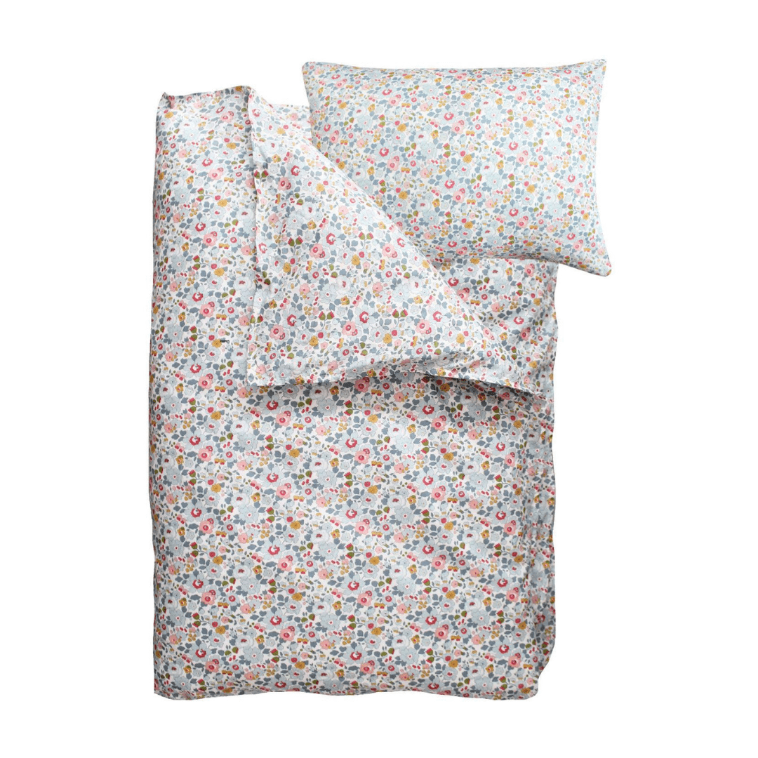 Bedding Made With Liberty Fabric Betsy Grey