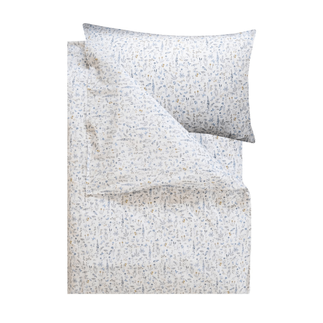 Bedding Made With Liberty Fabric Theo Blue