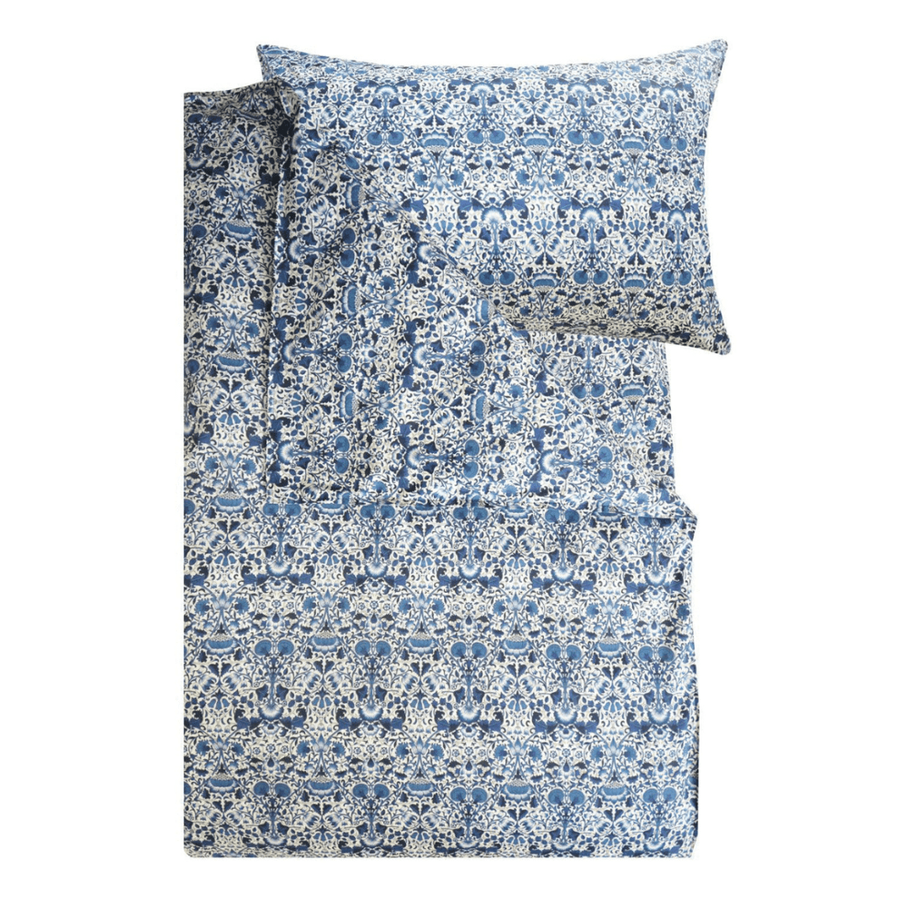 Bedding Made With Liberty Fabric Lodden Navy