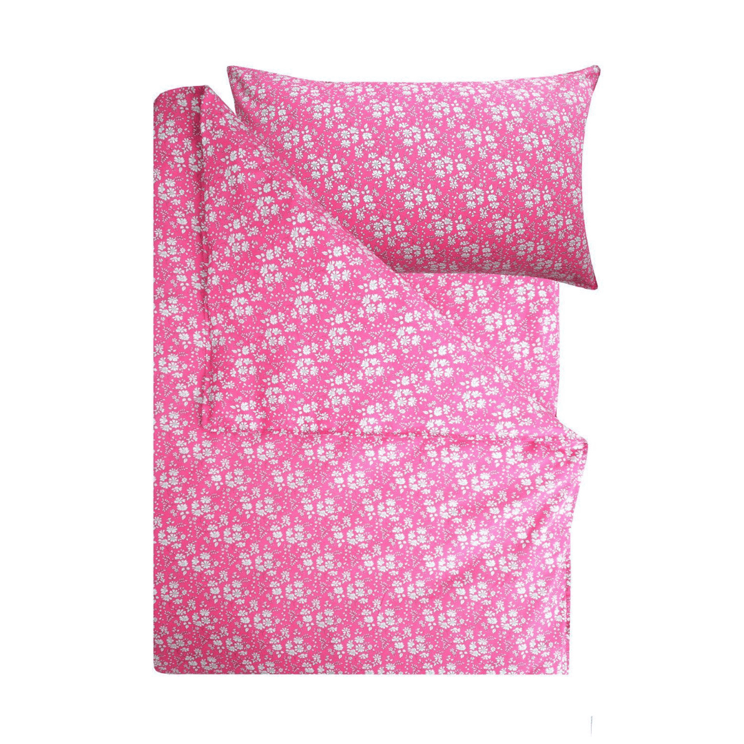 Bedding Made With Liberty Fabric Capel Fuchsia