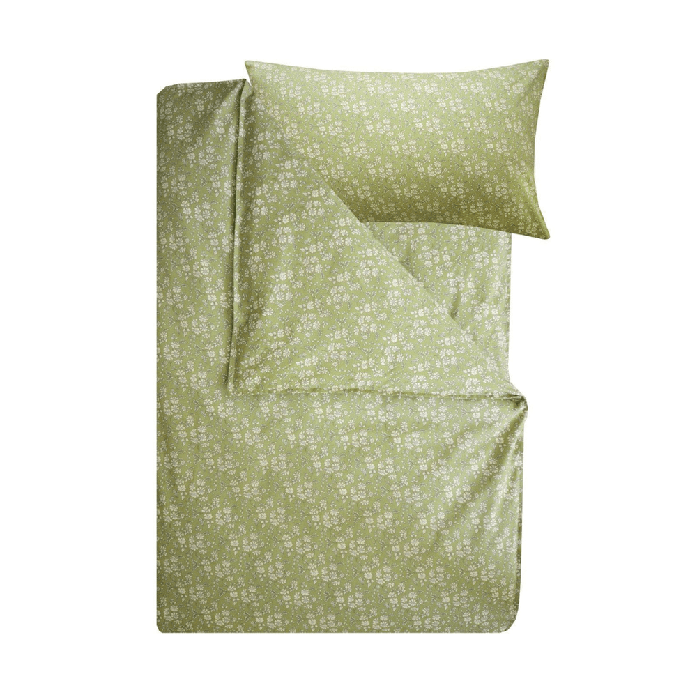 Bedding Made With Liberty Fabric Capel Pistachio
