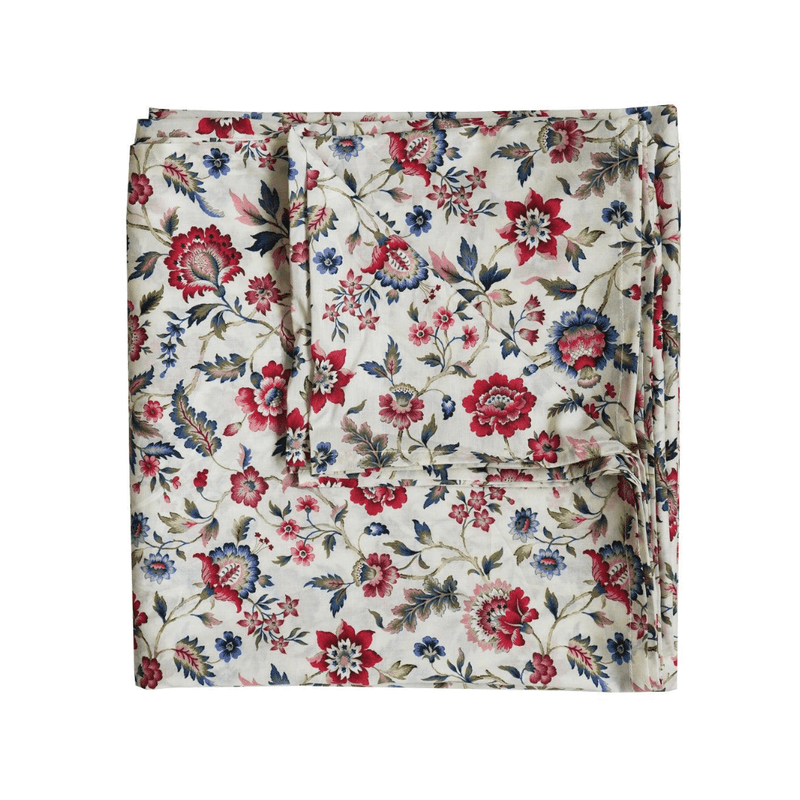 Flat Top Sheet Made With Liberty Fabric Eva Belle