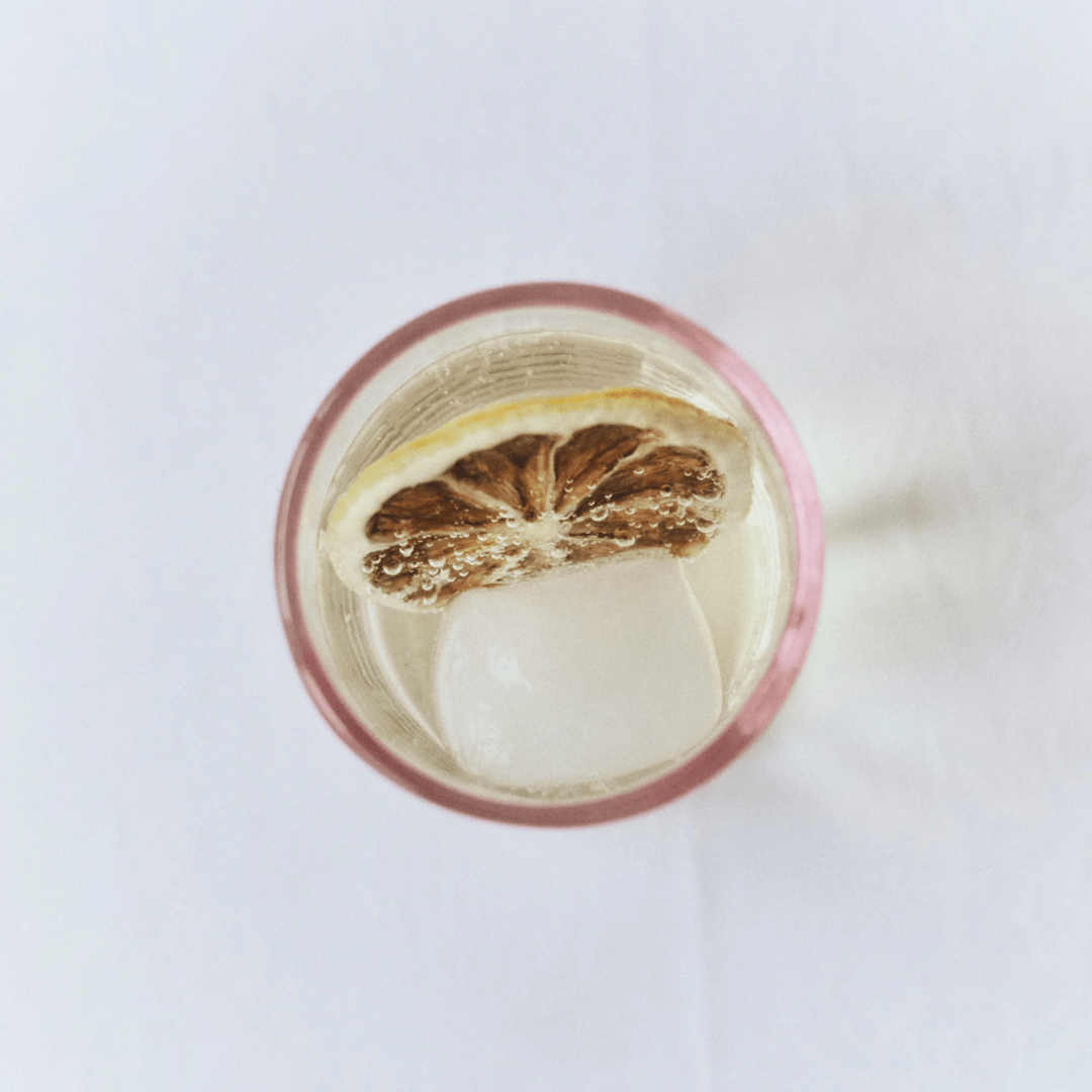 Peter Glass Pink Small - Set of Four