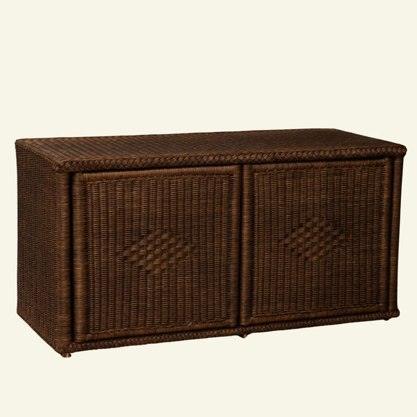 Peti Rattan Storage Bench