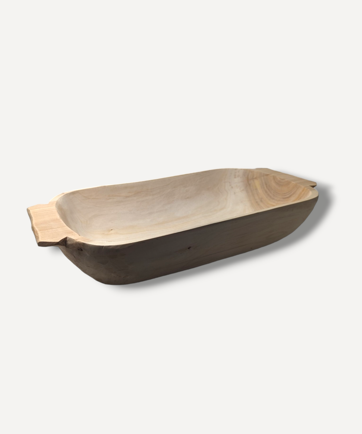 Small Wooden Dough Bowl