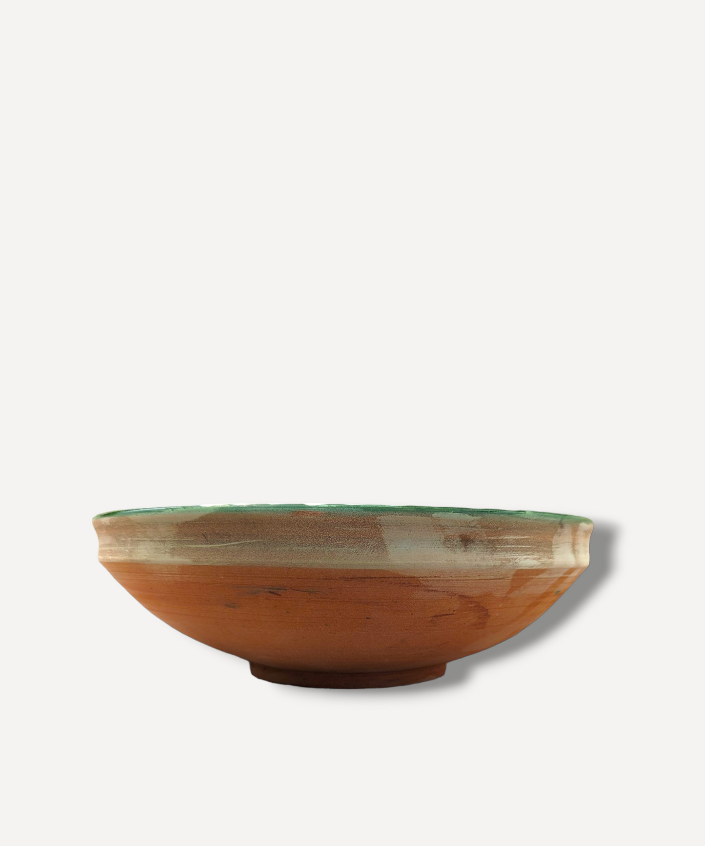 Flora Moss Green Fruit Bowl
