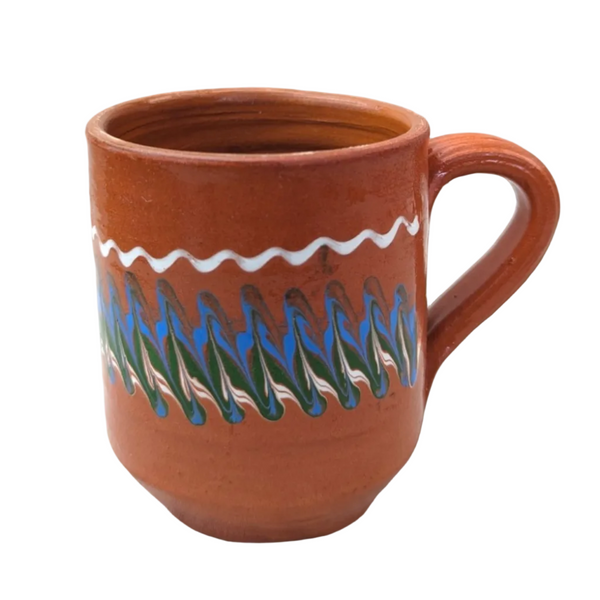 Large Tan Cylinder Mug / 400ml