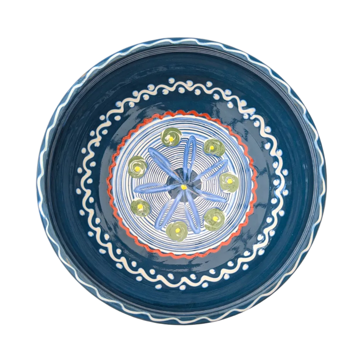 Cobalt Blue Fruit Bowl